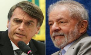 Lula e Bolsonaro: 'Já tem chapa do ladrão'. Lula: 'Bolsonaro é psicopata'