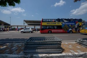 Mudanças do trânsito também afeta áreas de estacionamento na Ponta Negra