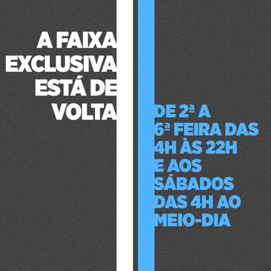 faixa exclusiva