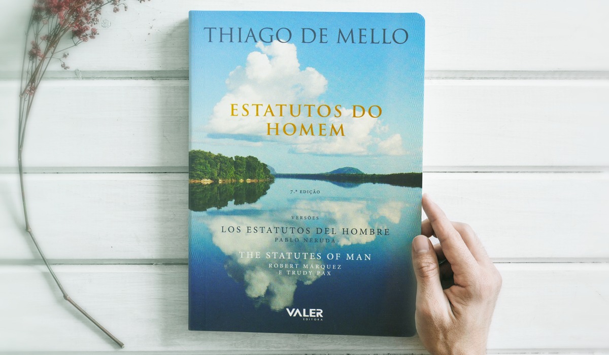 Valer lança 7ª edição de Estatutos do Homem, de Thiago de Mello