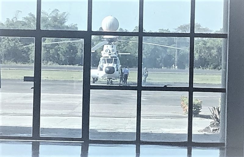 Bolsonaro helicóptero