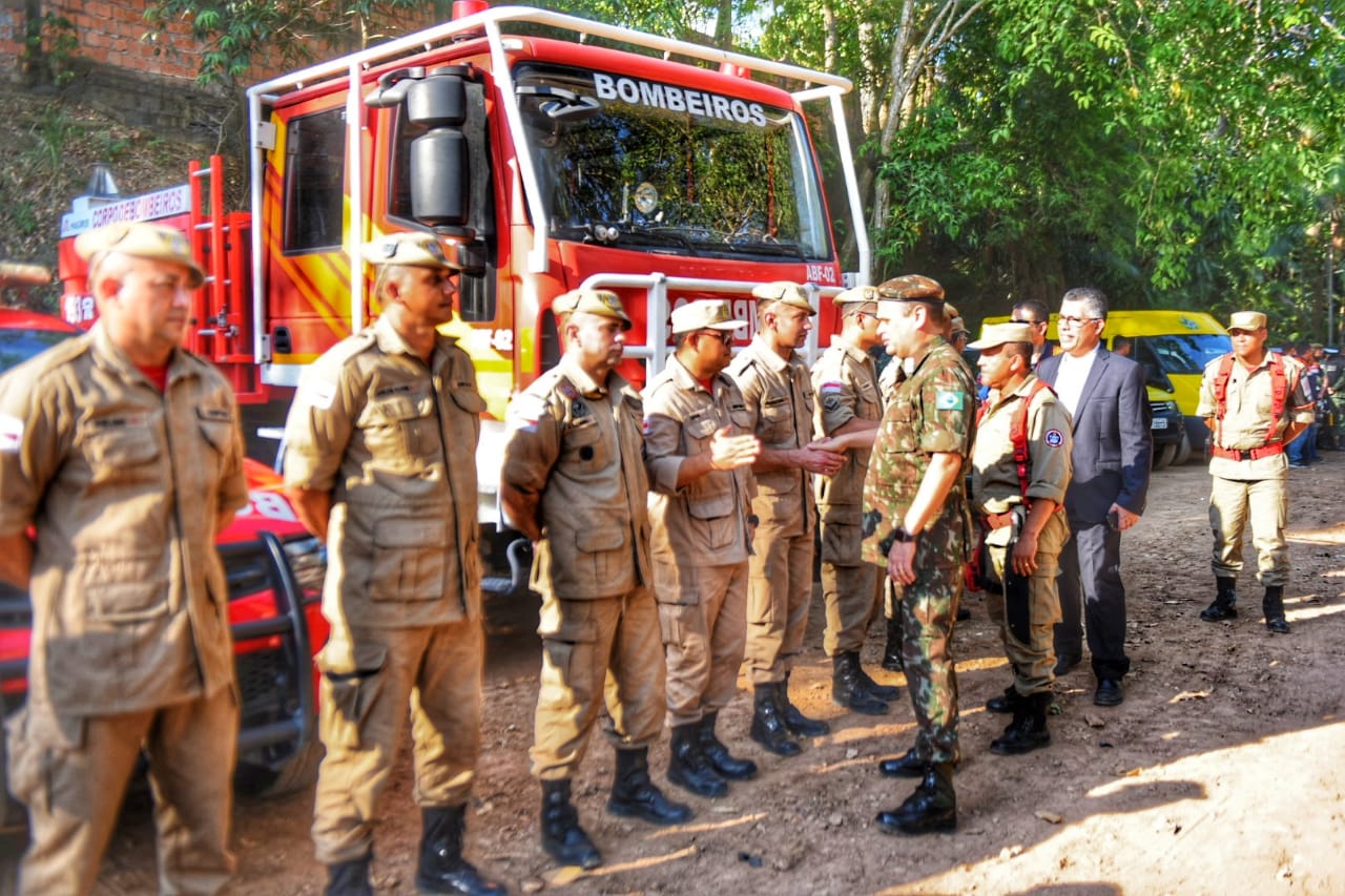 Operação Curuquetê conta com 800 homens para combater queimadas