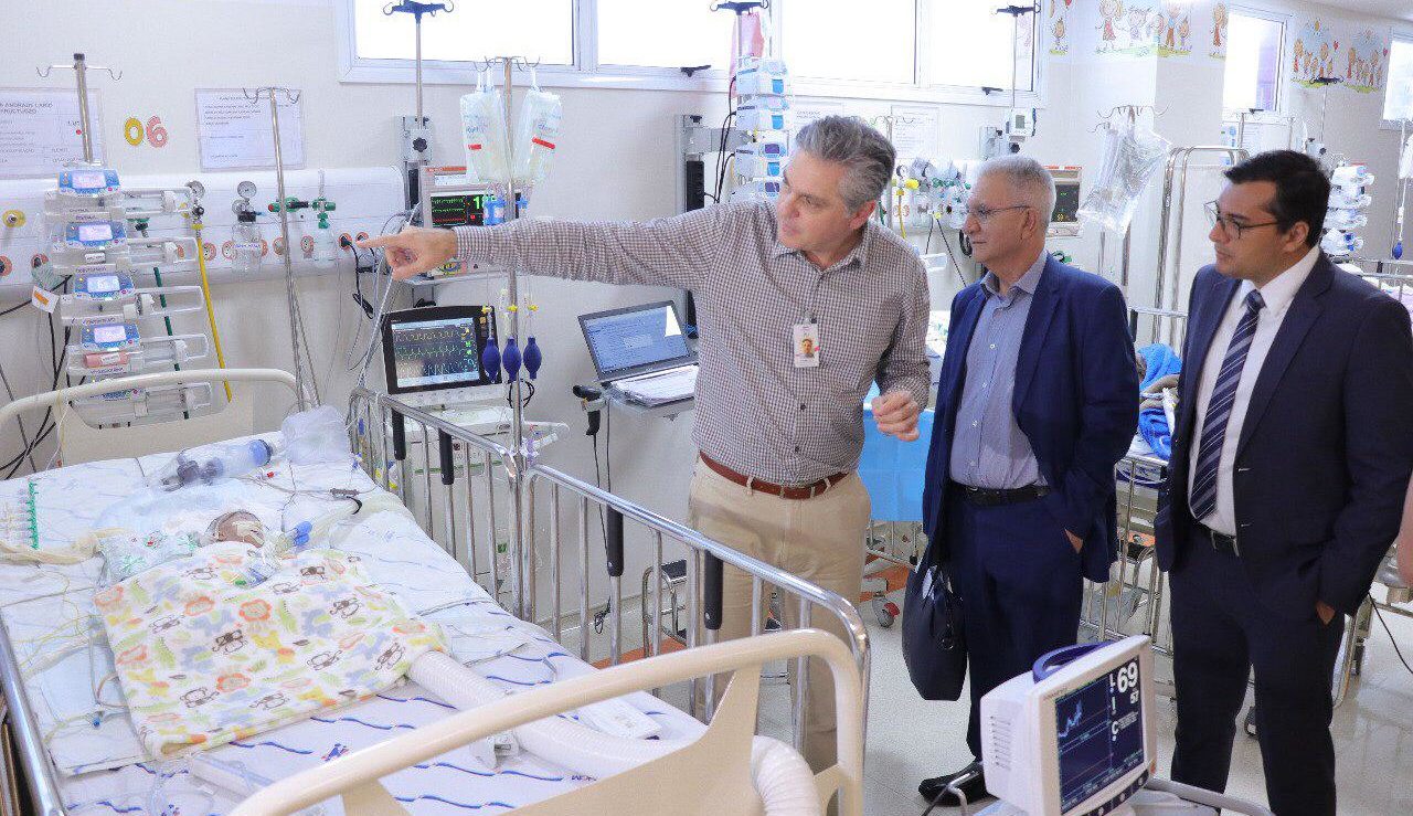 Wilson assina convênio para operar crianças cardiopatas em São Paulo