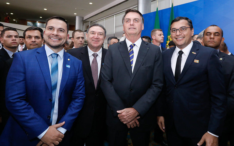 11/02/2020 Cerimônia Conselho da Amazônia - Bolsonaro e Wilson