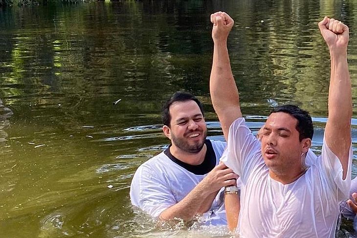 Safadão batizado Batista Jesus