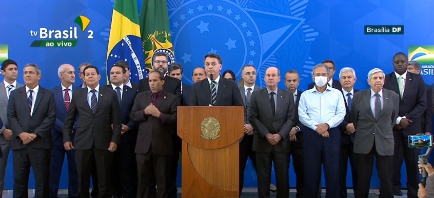 Bolsonaro e os ministros