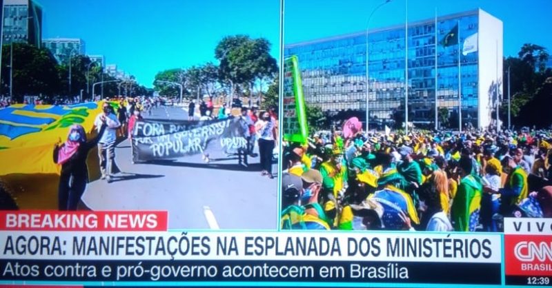 Manifestações Planalto