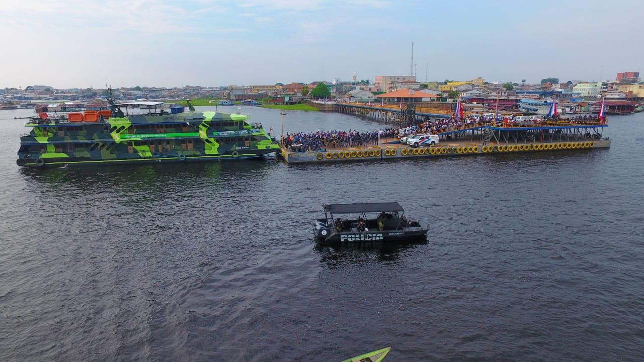 Ministério da Justiça entrega primeira base fluvial do programa Vigia na Amazônia