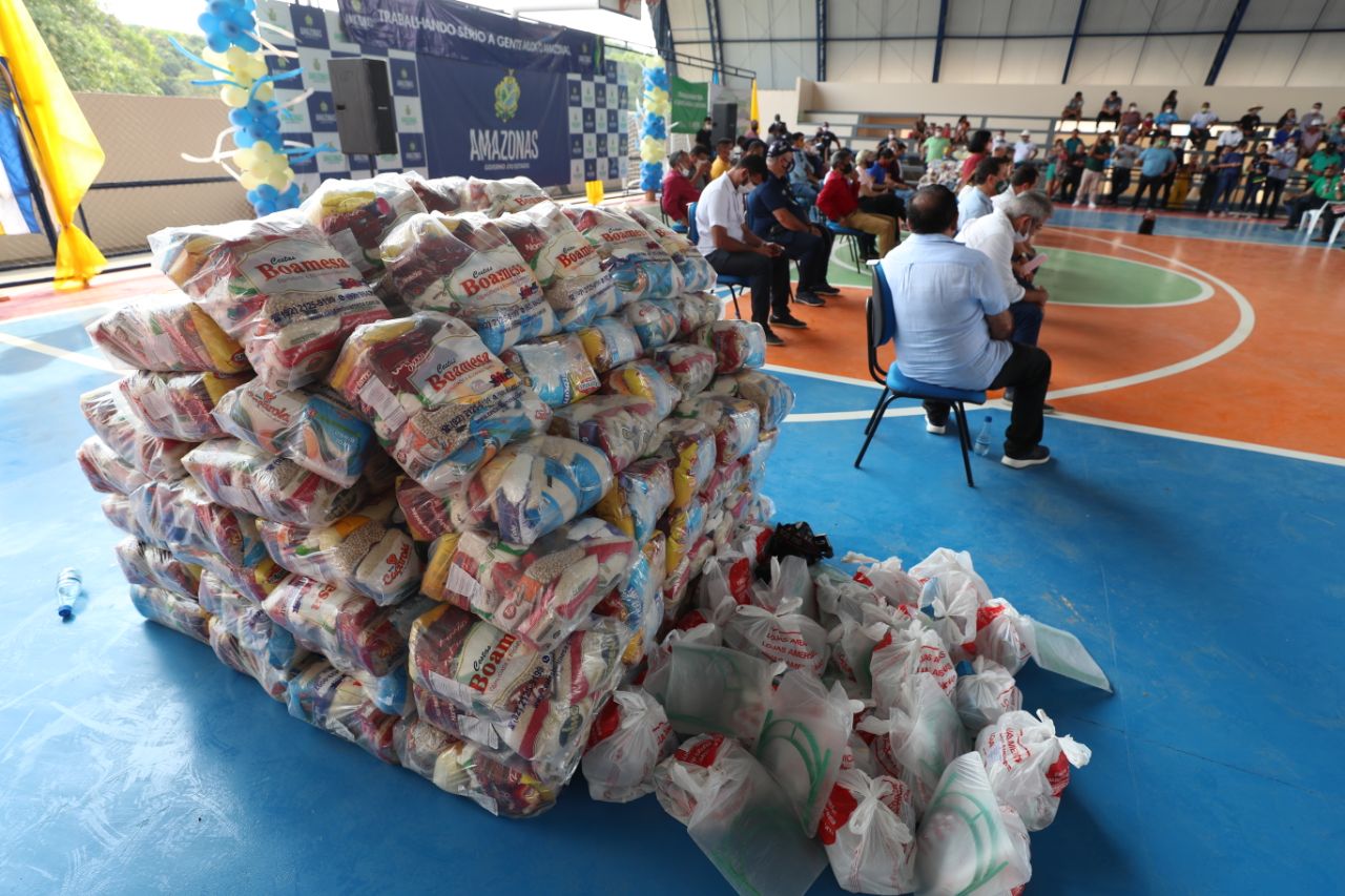 Governo entrega cestas básicas e kits de higiene em Novo Aripuanã