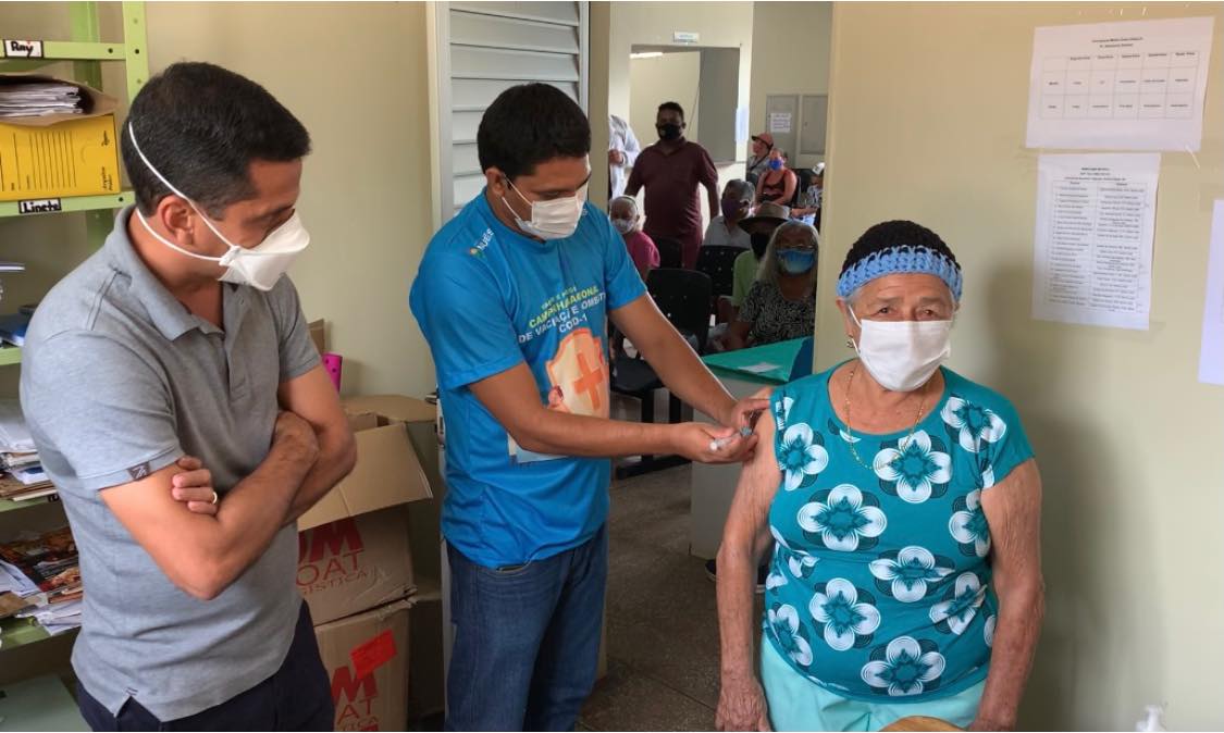 Município de Maués inicia a vacinação dos idosos contra covid-19