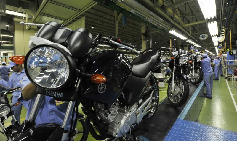 Produção de motocicletas na ZFM ultrapassa 122 mil em abril