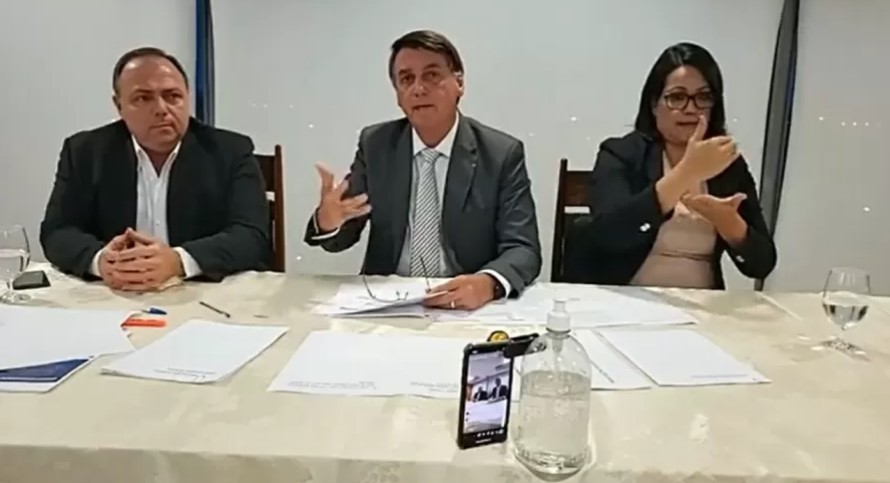 Internet remove vídeo de Bolsonaro e 'tratamento precoce' da covid