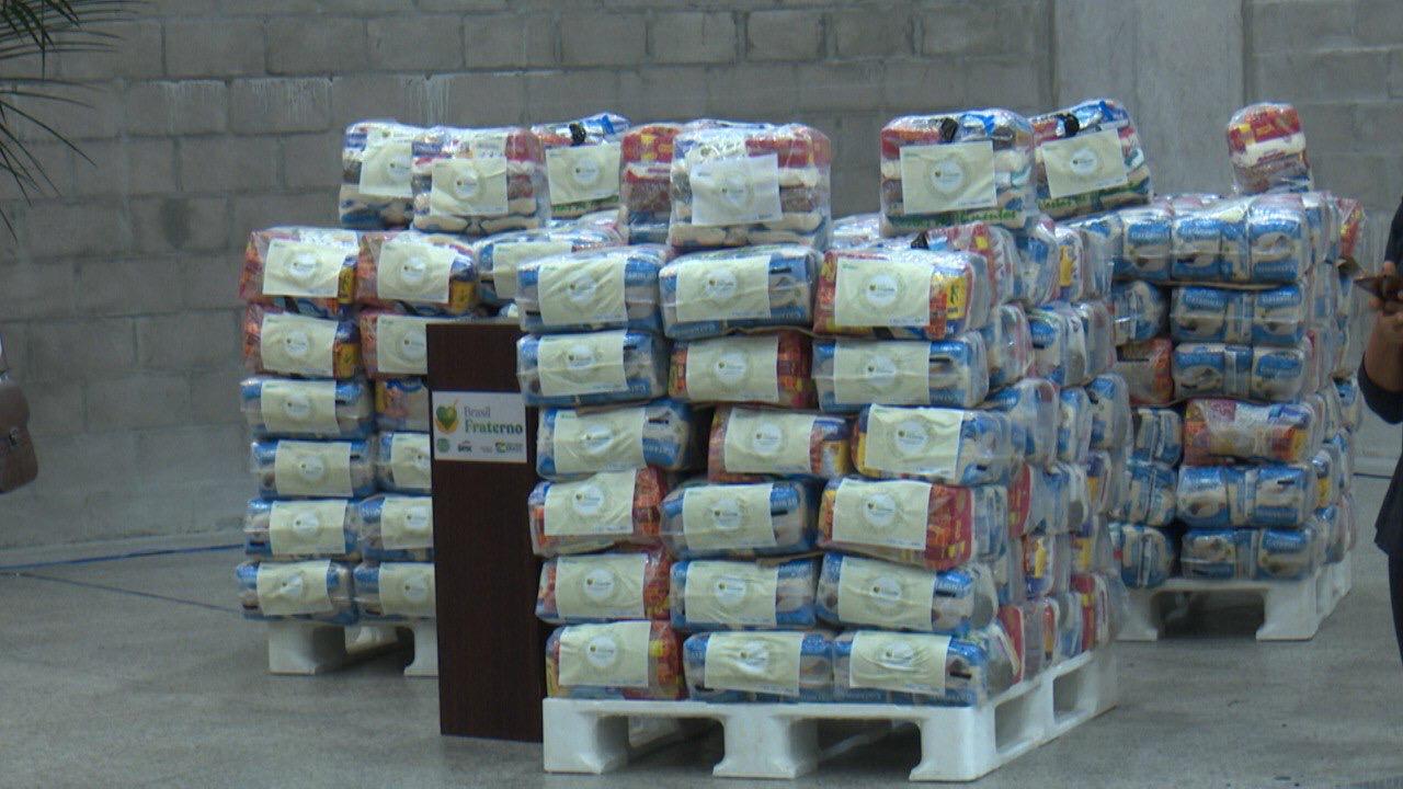 Ministério da Cidadania entrega 310 mil cestas básicas no Amazonas