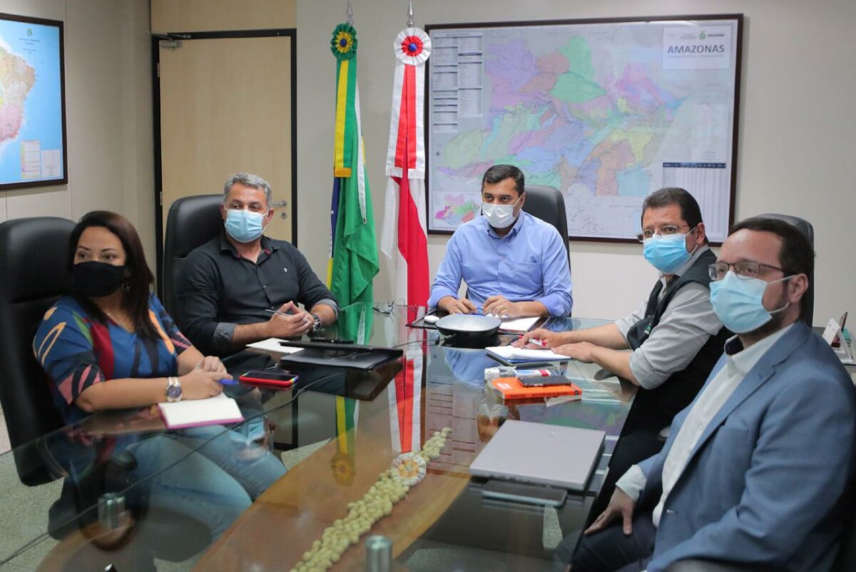 Wilson reúne com representantes de fornecedora de oxigênio ao Estado