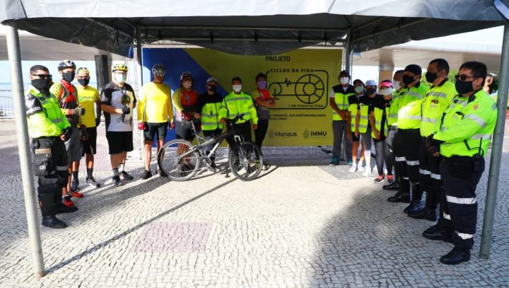 Prefeitura de Manaus lança o ‘Ciclos da Vida’ pela segurança de ciclistas