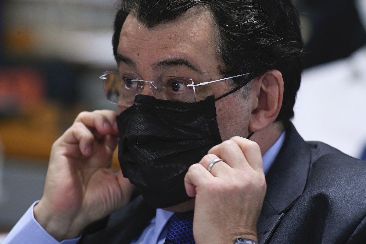 Eduardo Braga na CPI da pandemia