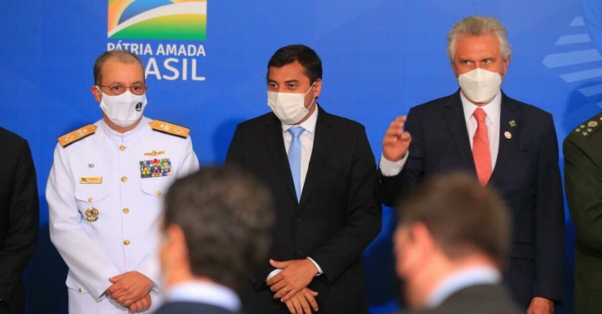 Wilson Lima prestigia posse de ministro de Bolsonaro na Casa Civil