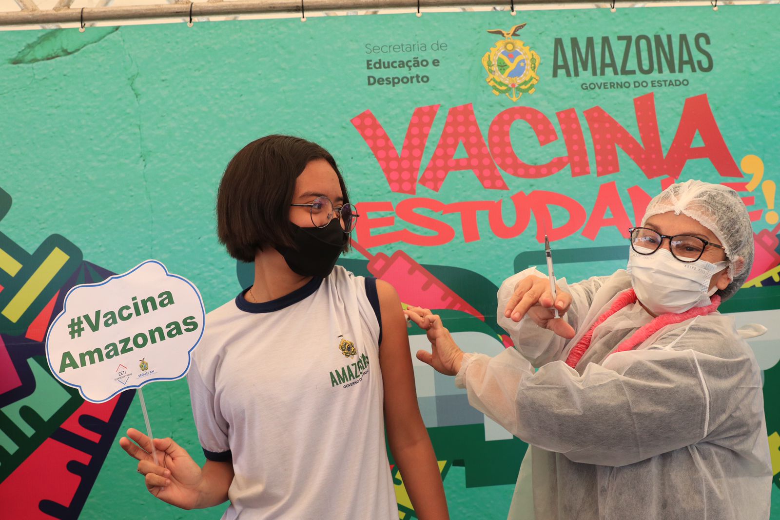 Mais 83,7 mil doses reforçam vacinação de adolescentes no Amazonas