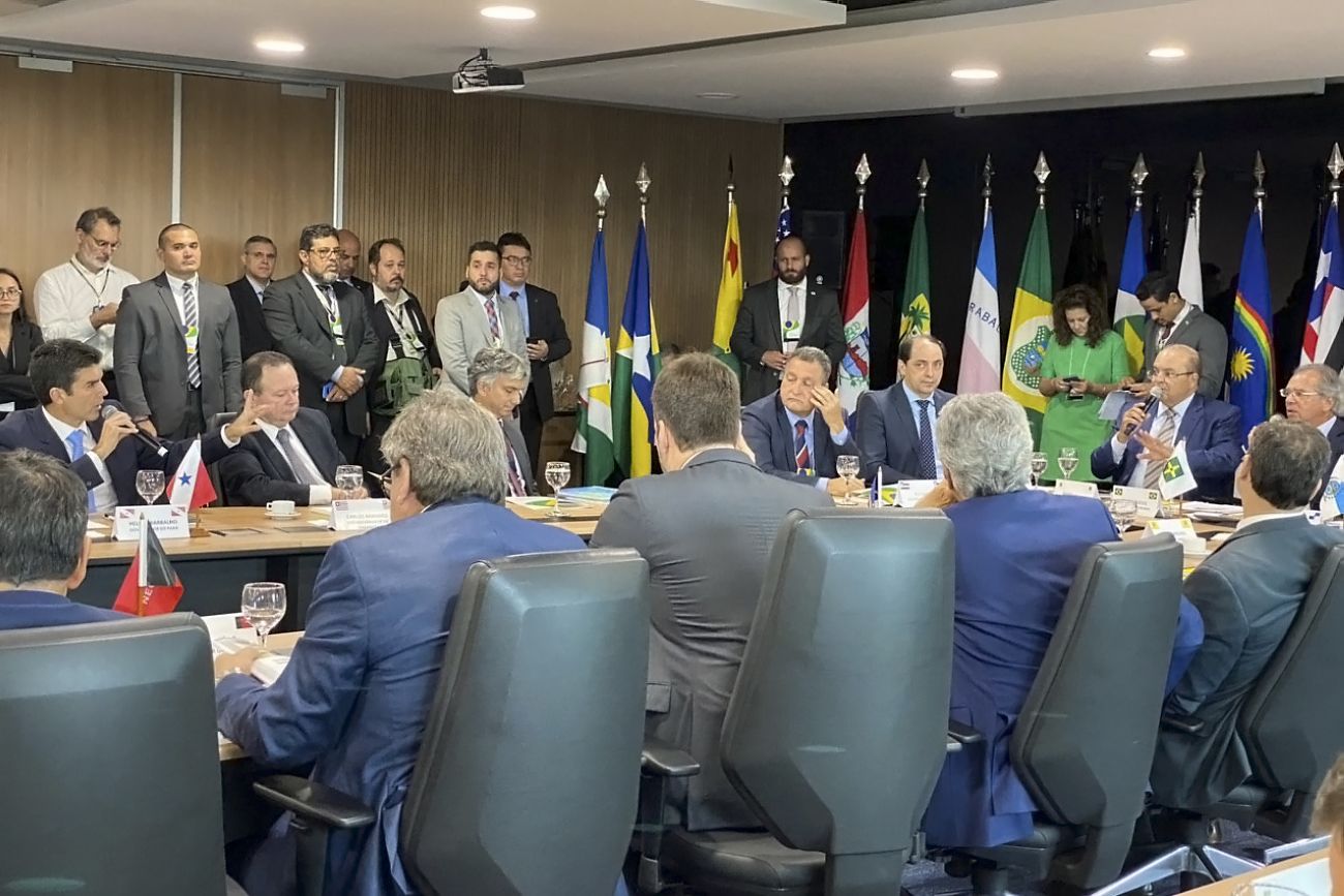 Governadores solicitam reunião com Bolsonaro e poderes