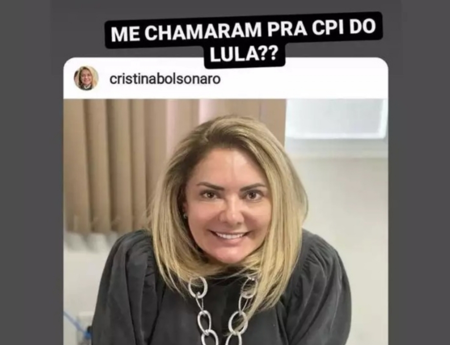 'Me chamaram pra CPI do Lula?', questiona ex-mulher de Bolsonaro