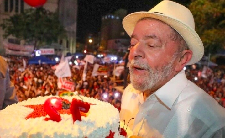 Em tom eleitoral, José Ricardo comemora 76 anos de Lula