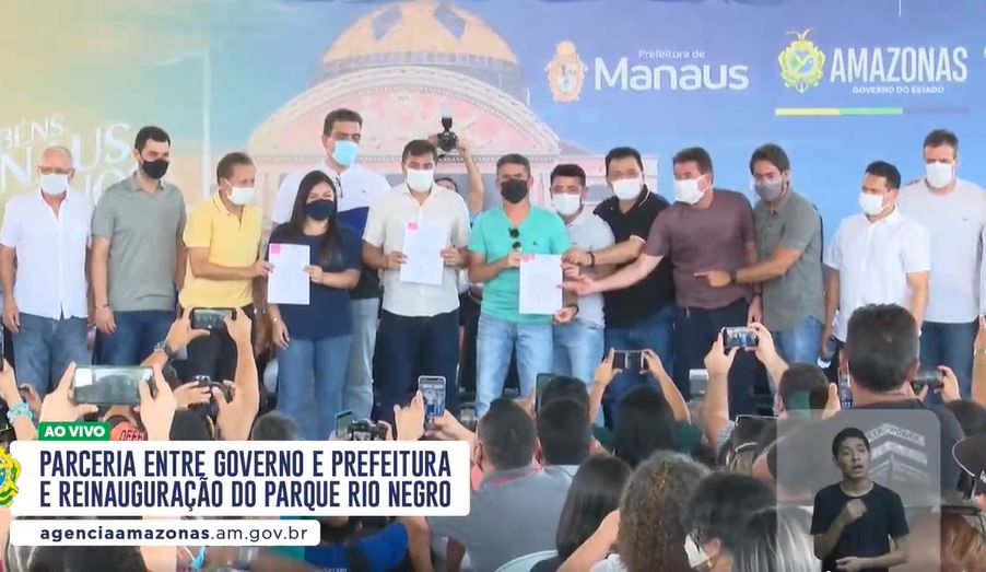 Por Manaus, governador e prefeito se juntam e investem R$ 580 milhões