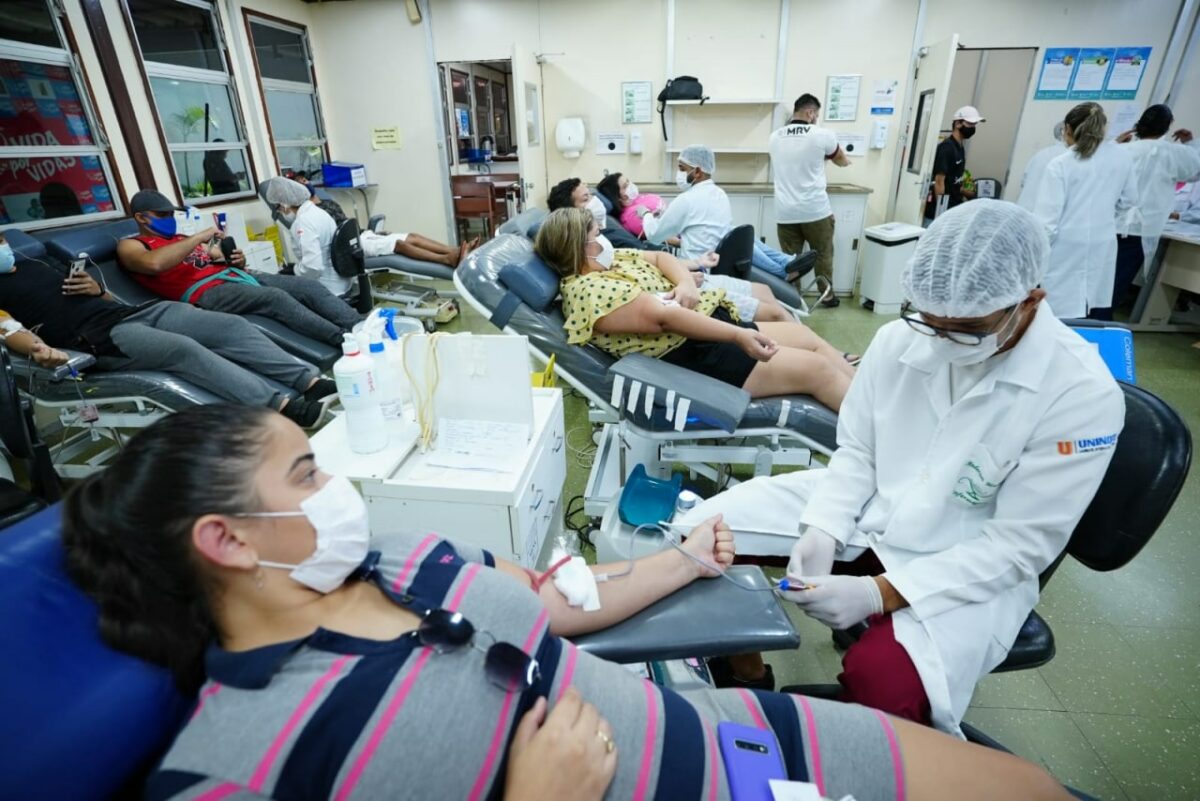 Manaus tem estoque de sangue crítico para todos os tipos sanguíneos