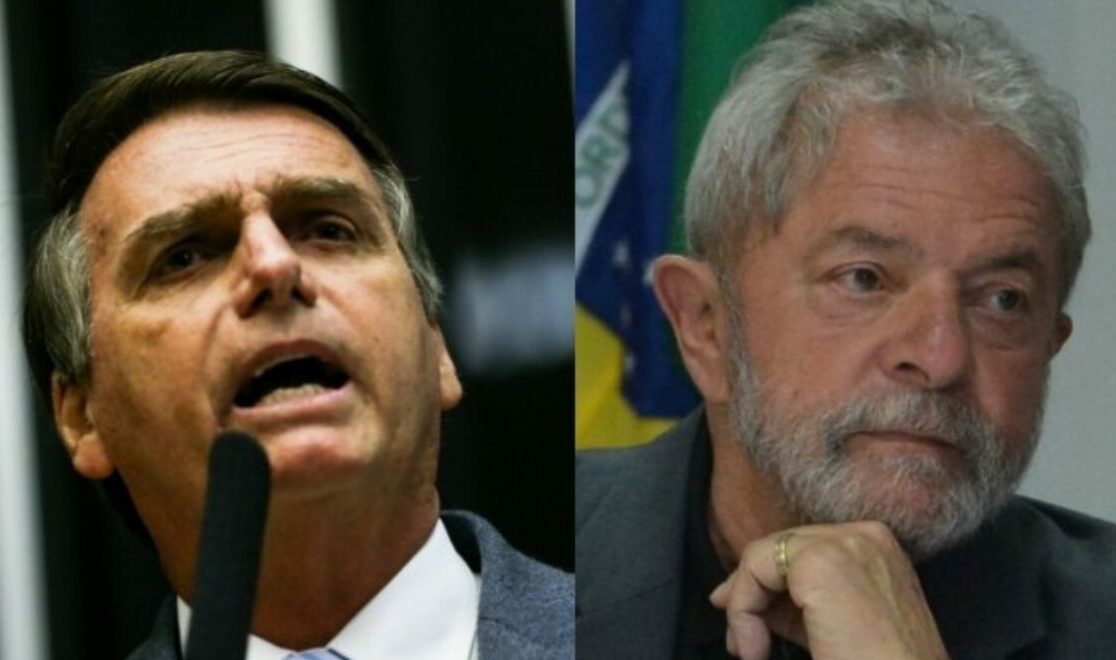 Pesquisa aponta menor diferença entre Lula e Bolsonaro no primeiro turno