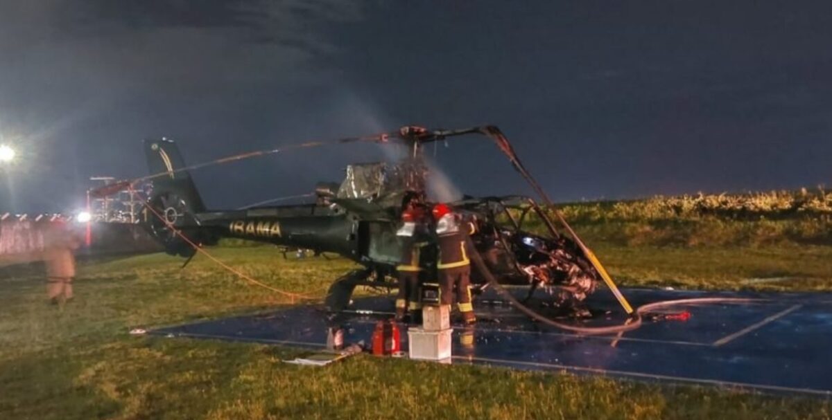 Helicópteros do Ibama são incendiados em suposto atentado no Amazonas