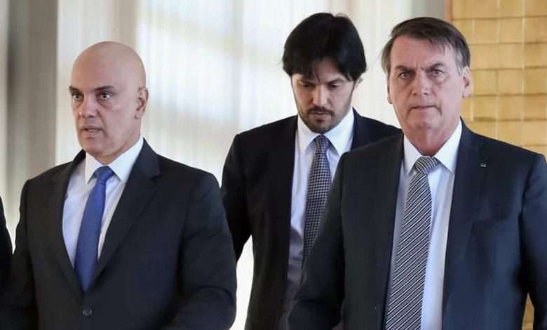 Bolsonaro quer Moraes fora de investigações sobre suposto golpe