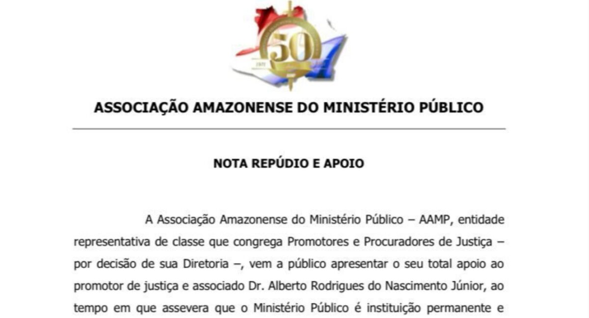 AAMP repudia ataques difamatórios feitos por Arthur Neto a promotor
