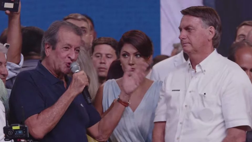 Braga Netto falta a lançamento da pré-candidatura de Bolsonaro