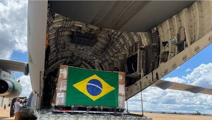 Governo brasileiro envia meia tonelada de insumos e medicamentos à Ucrânia