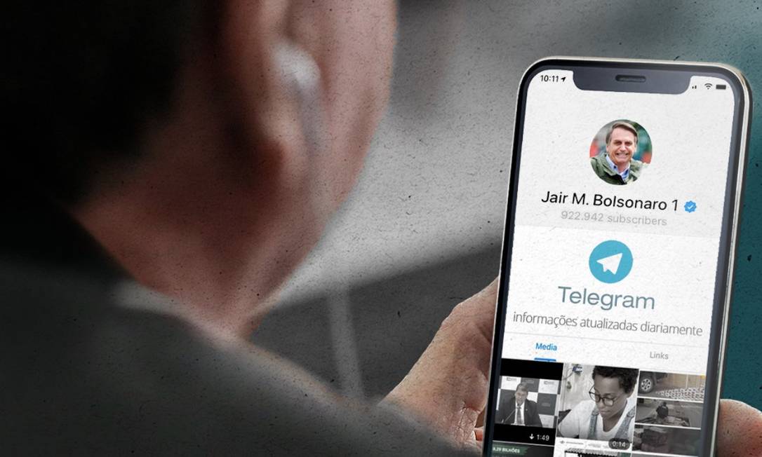 Advocacia de Bolsonaro pede que STF libere uso do Telegram