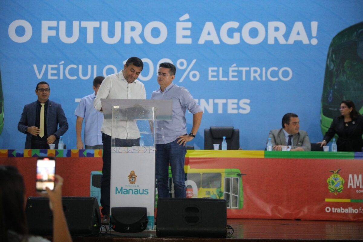 Na parceria com Almeida, Wilson repassa R$ 35 milhões para ônibus elétricos
