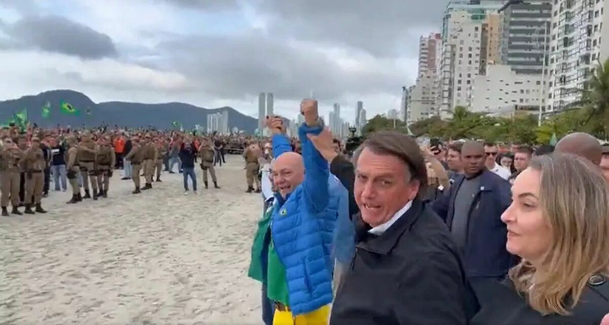 Bolsonaro dá chega pra lá em vice-governadora para ficar com Hang