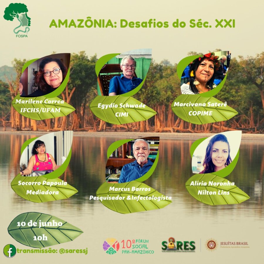 Pré Fospa AM debate sobre o tema 'Amazônia: desafios do século XXI