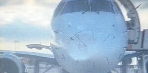 Pássaro amassa nariz de aeronave da Azul após decolar de Campinas