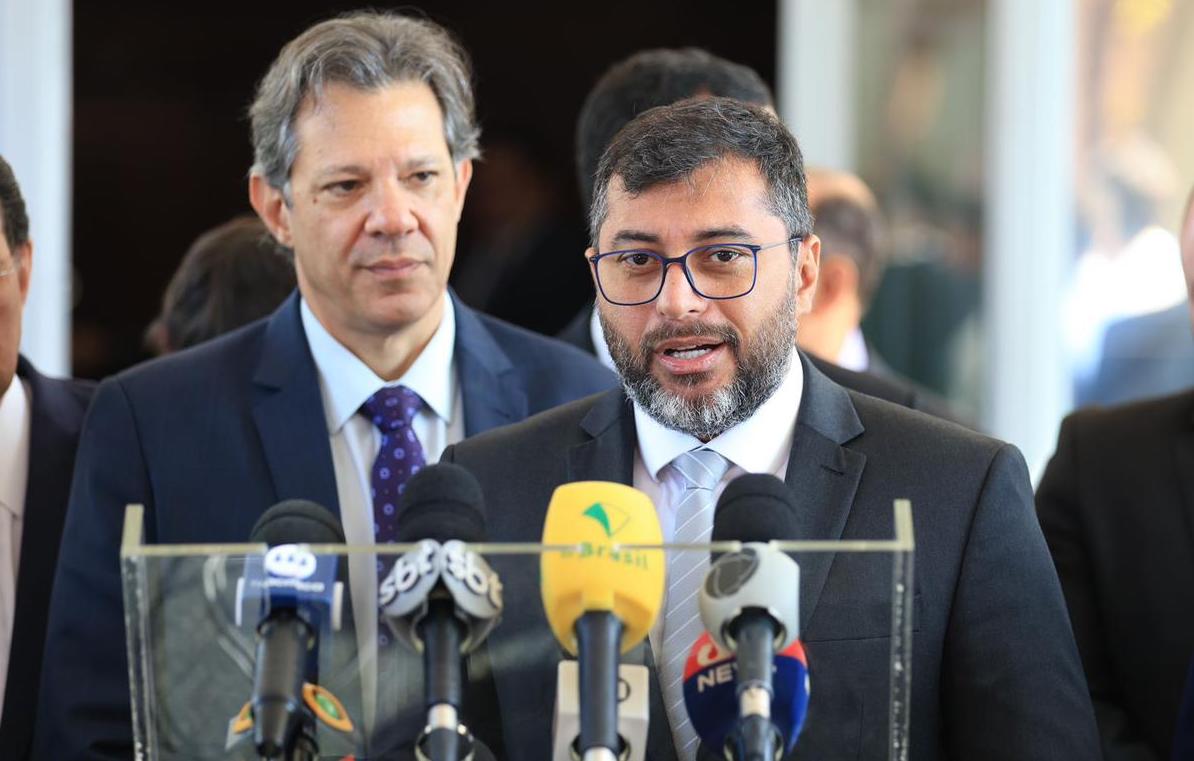 Wilson Lima e Fernando Haddad reforma tributária