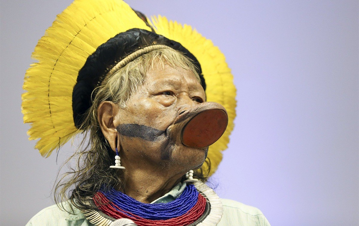 Cacique Raoni chama para discutir o planeta no Xingu