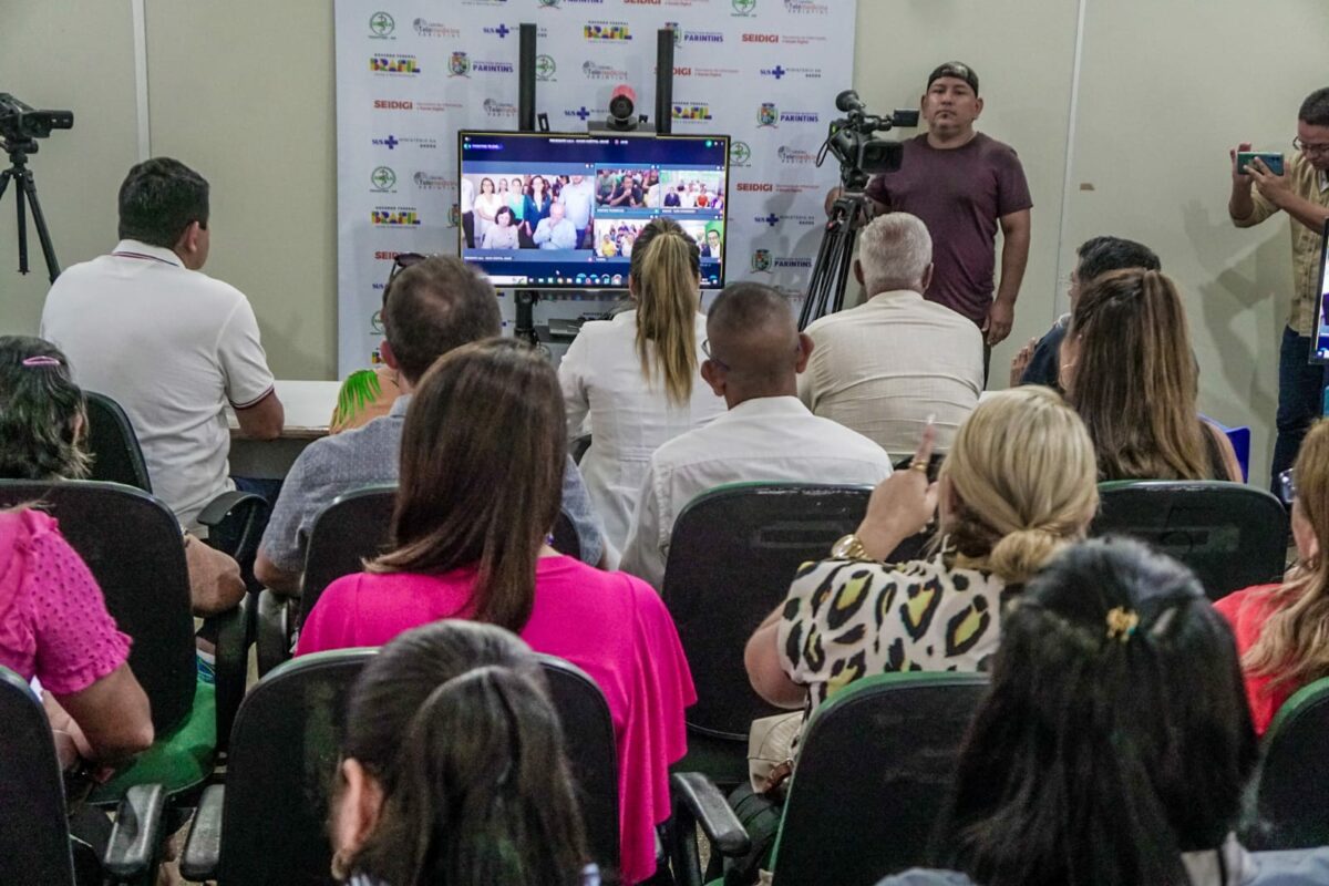 Lula destaca centro de telemedicina de Parintins em vídeoconferência