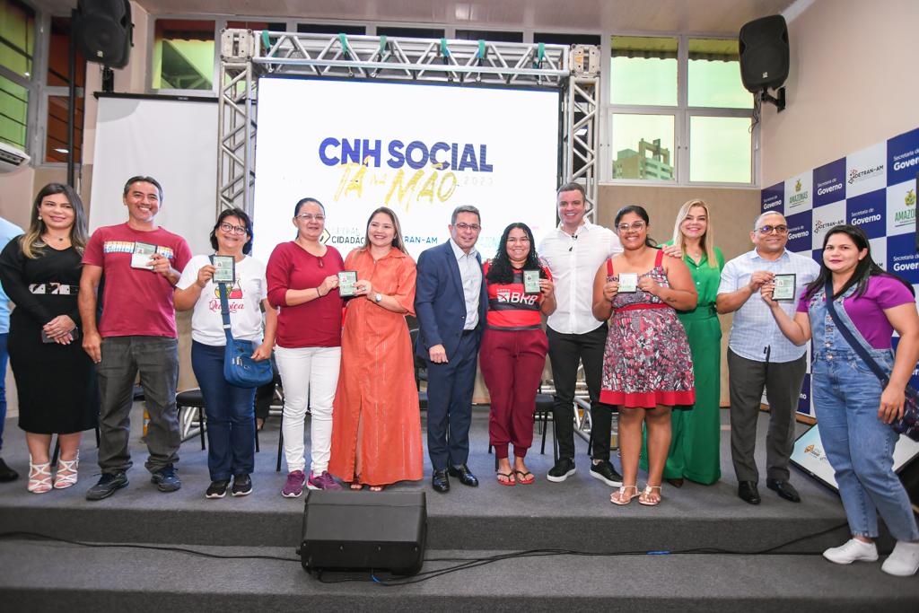 Amazonas anuncia 20 mil vagas a condutores pelo CNH Social