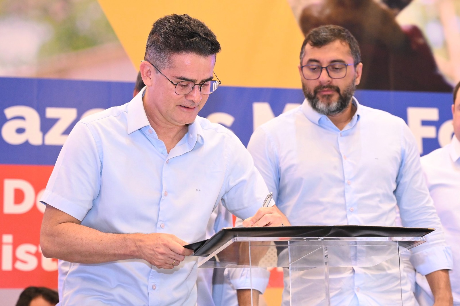 David Almeida expressa gratidão ao governo Lula, pela assistência social ao aderir ao plano Brasil sem Fome.