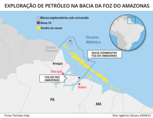 Brasileiros temem exploração de petróleo na foz do AM, diz estudo