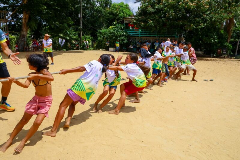 jogos indígenas marcam primeiro evento como Cidade Sul-Americana do Desporto