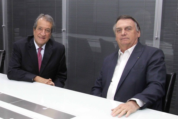 Após permissão de Moraes, Bolsonaro e Valdemar voltam a se encontrar